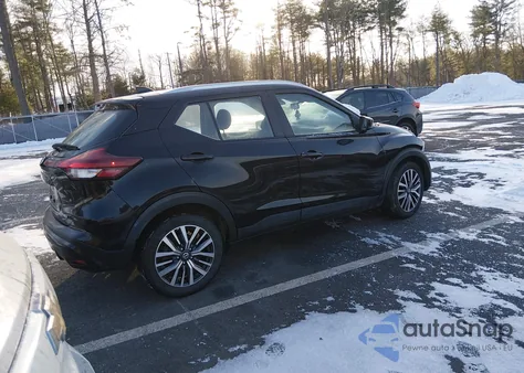 2021 Nissan Kicks Sv Xtronic Cvt from USA, damaged, VIN 3N1CP5CV1ML466206